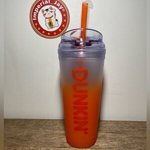 Dunkin’ Donuts Frosted Ombré Acrylic Insulated Tumbler